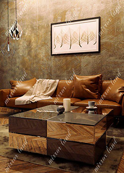میز مربع دکوراتیو